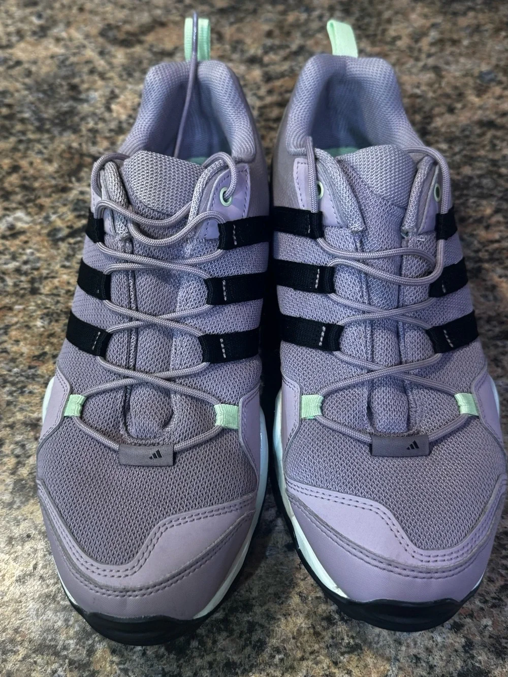 Adidas Womens TERREX Hiking Shoe Size 10 Purple Trail Running Outdoor sneaker